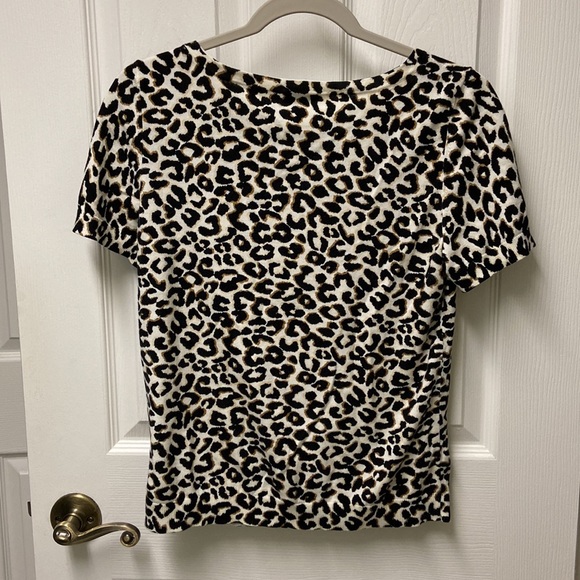 Talbots animal print sweater - Picture 2 of 5